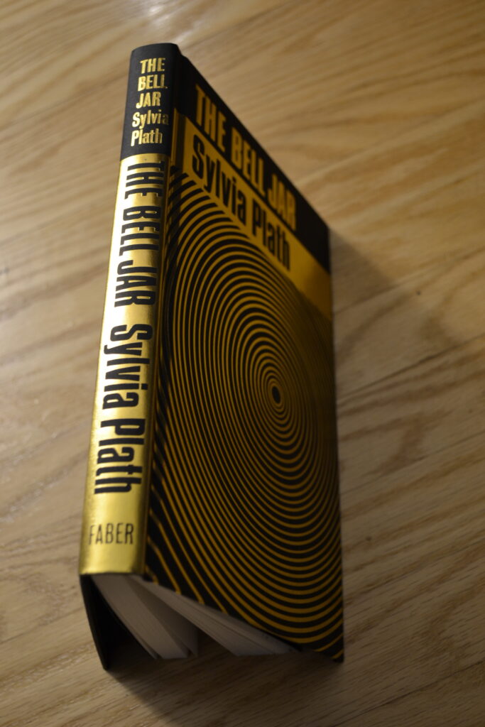 The spine of The Bell Jar.