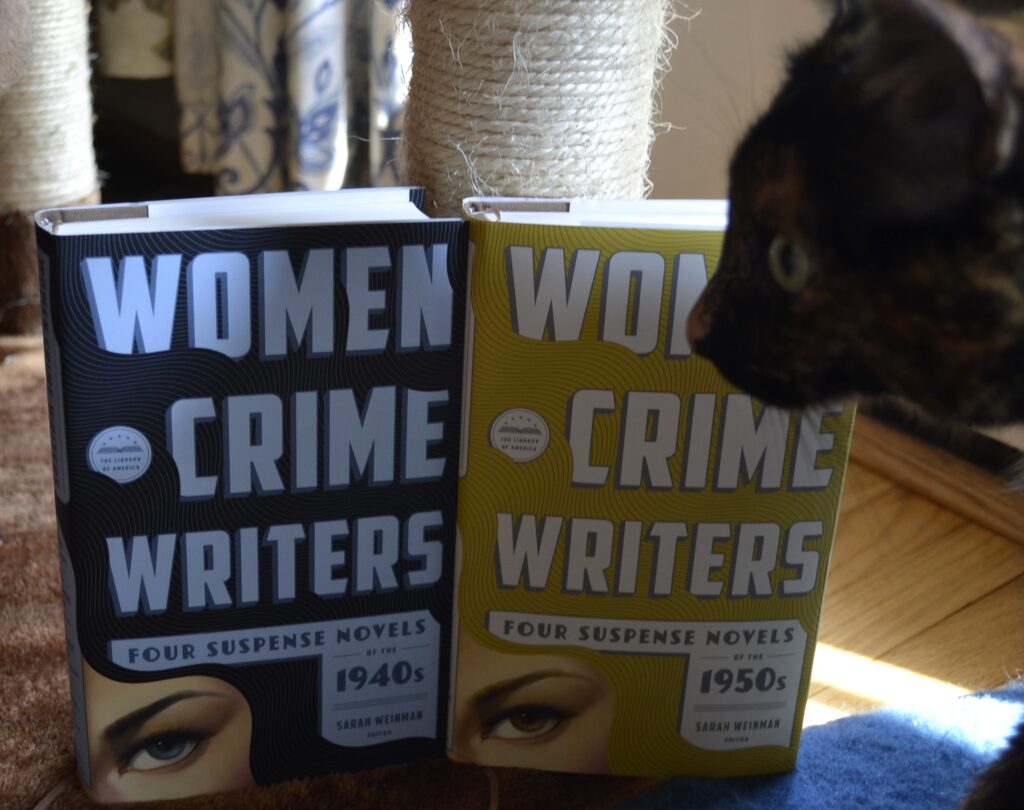 Women Crime Writers is a collection featuring eight suspense novels in two volumes: the 1940s and the 1950s.